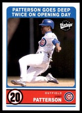 Corey Patterson 2003 Upper Deck Vintage #319 Cubs MLB READ FREE SHIPPING