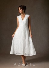 Azazie Lilly Wedding Dress Lace-AZAZIE|24062