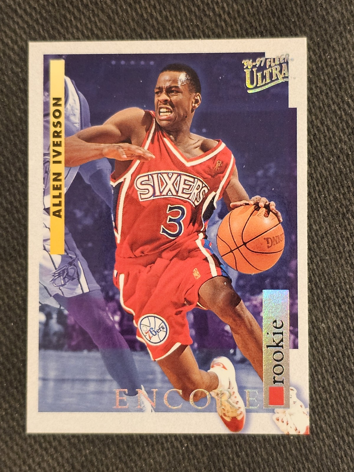 1996-97 Fleer Ultra - Encore Rookies Allen Iverson #270 (RC)