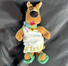 Toga Scooby Doo Toga 10 in Plush Warner Bros Studio 1999 Las Vegas Roman