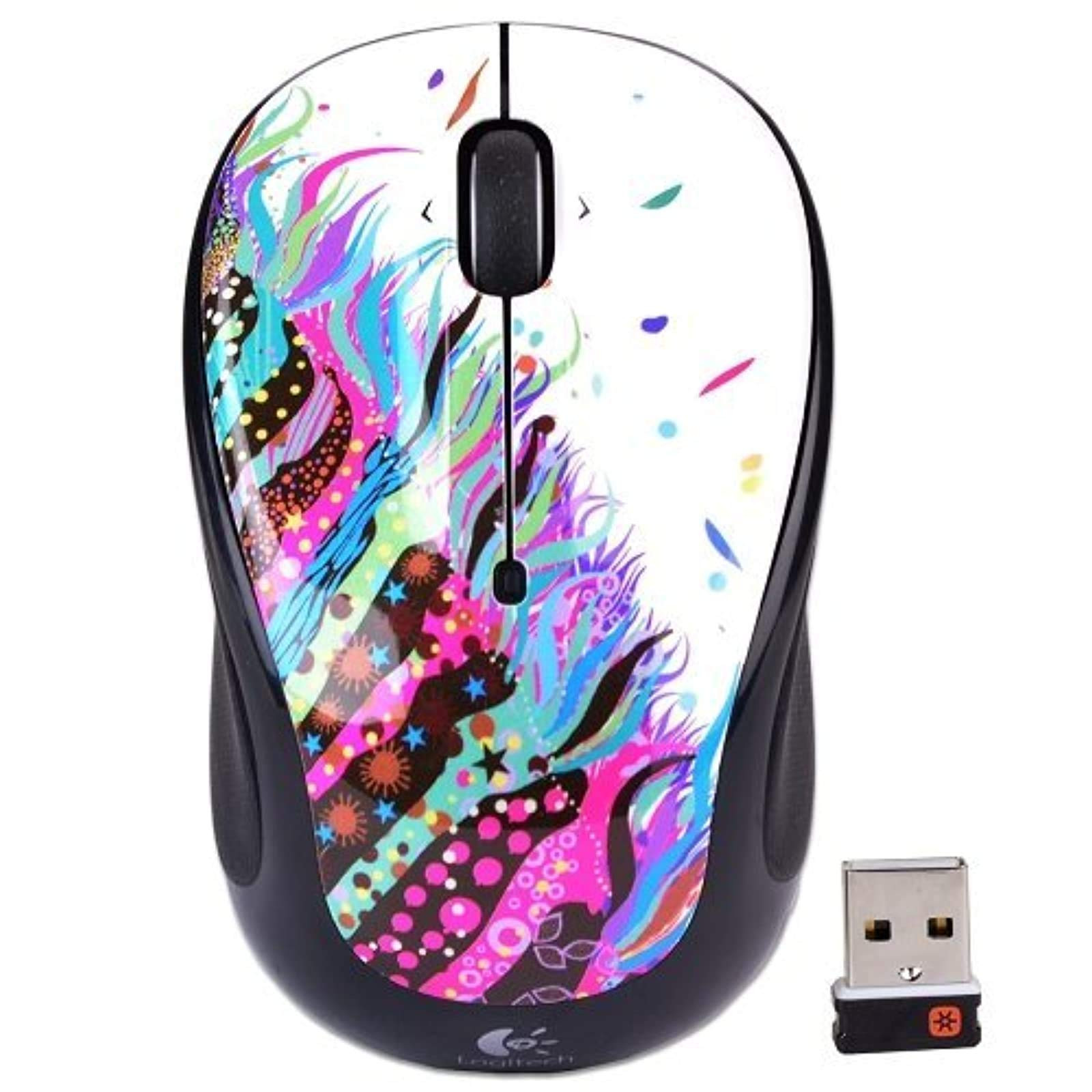 Logitech M325 Wireless Mouse with Comfortable Grip and Precise Tracking