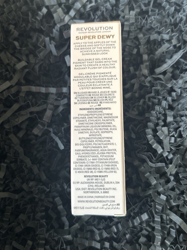 Makeup REVOLUTION Superdewy Liquid Blusher - Blush Me Up - 0.5 fl oz - Picture 2 of 2