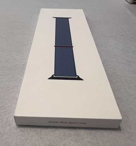 Apple Watch 45mm Winter Blue Sport Loop *Factory Sealed - Zdjęcie 3 z 3