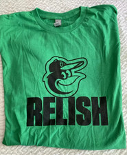 Orioles Relish Hot Dog Race T-Shirt Giveaway - USA Size