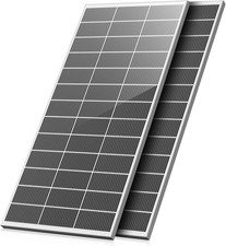 440W 12V Solar Panel - 2x220W Monocrystalline for Caravan/Yacht/RV/Garden/Boat