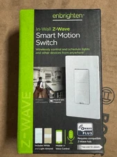 Enbrighten Jasco GE Z-Wave ZW4006 smart Motion switch IN Wall Wireless control