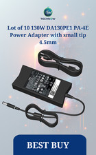 Lot of 10 130W DA130PE1 PA-4E Power Adapter with small tip 4.5mm