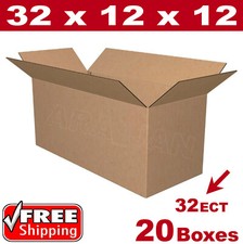 20 - 32x12x12 Cardboard Boxes Mailing Packing Shipping Box Corrugated Carton