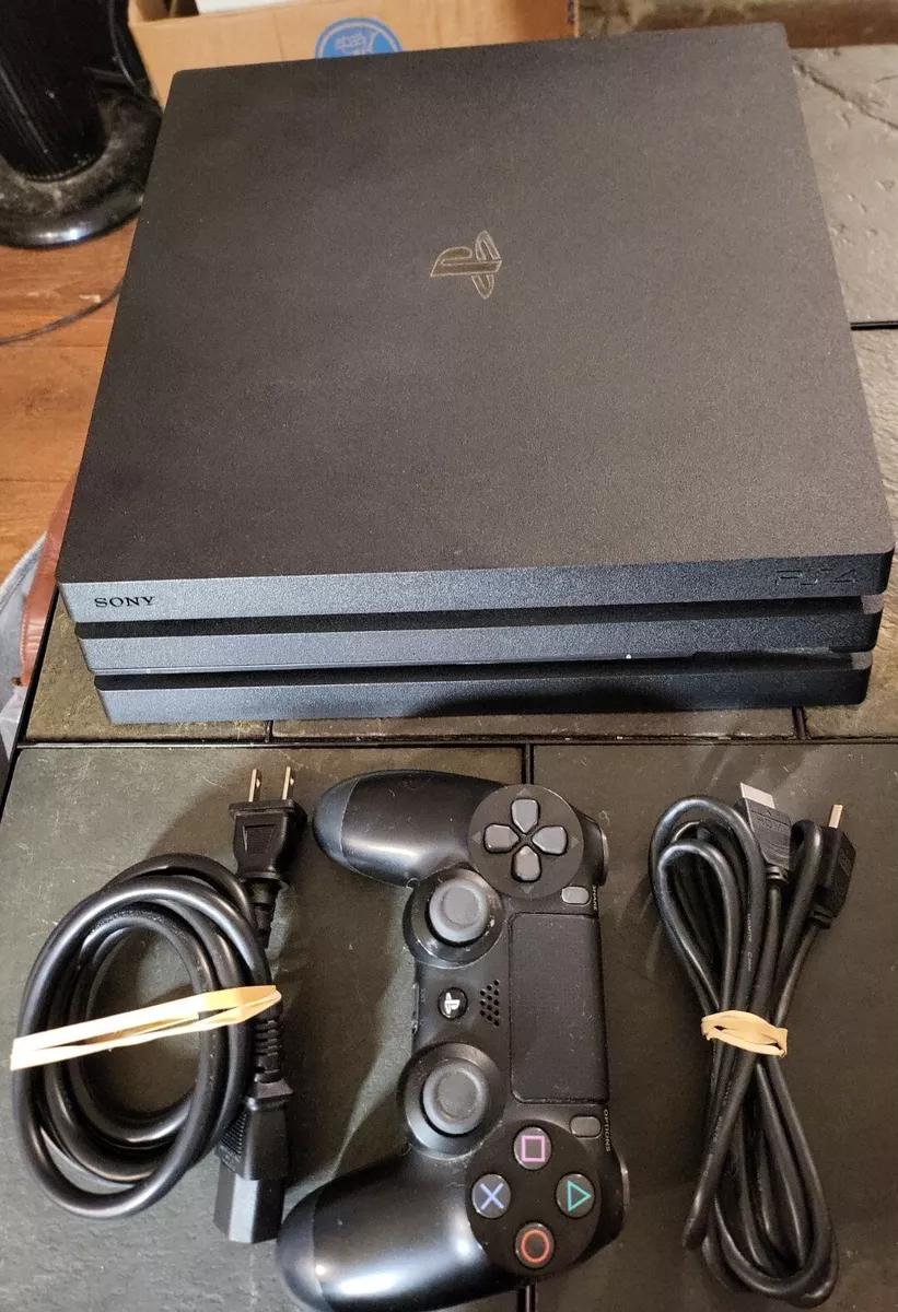 PS4 Pro 1TB with all Cables and Controller in Excellent Used