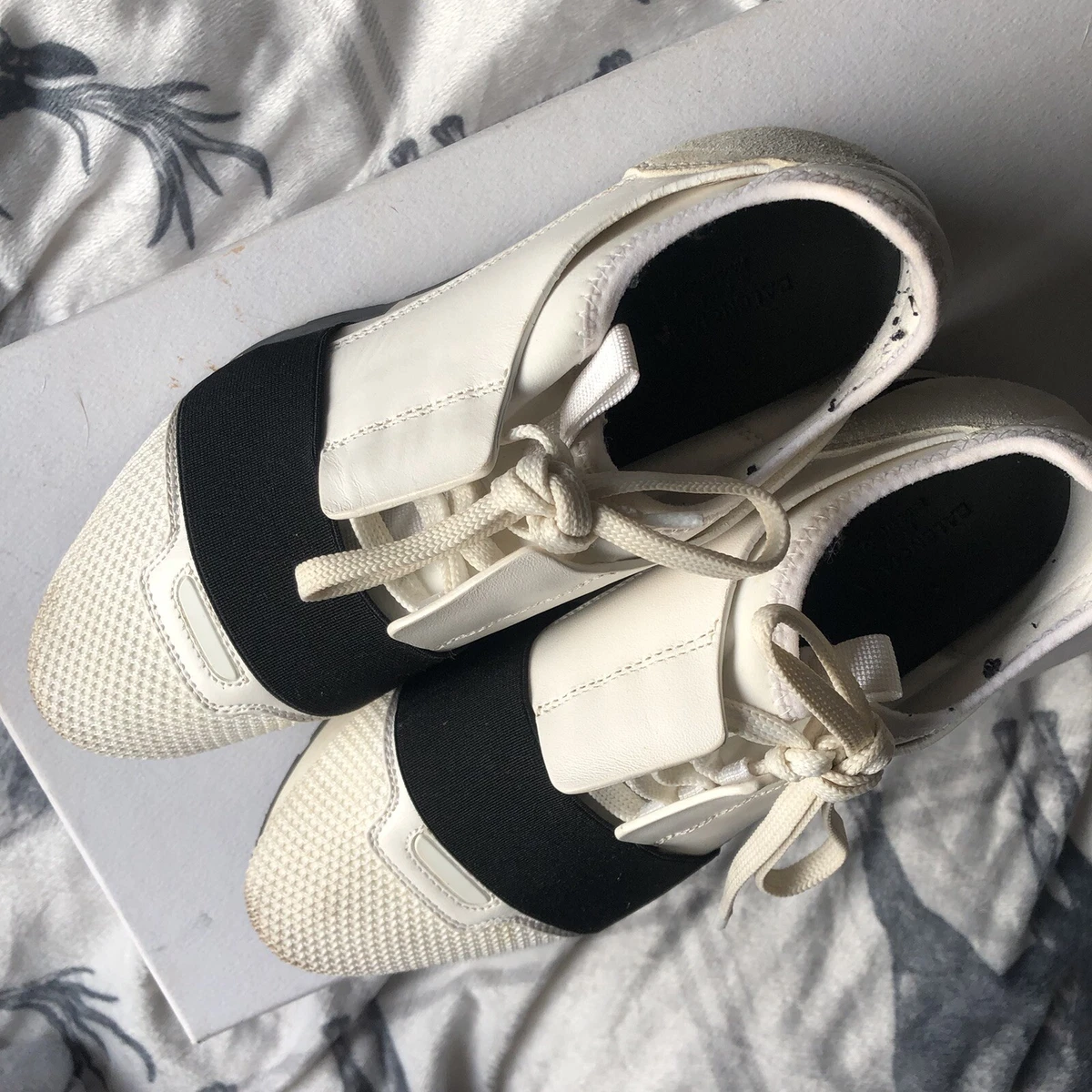 Balenciaga race runners nude sale
