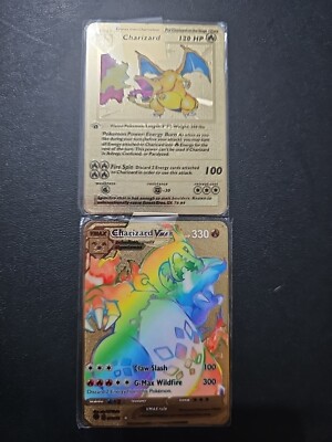 24kt gold pokemon card Stolas Gold Plated Metal Collectible Card *FINAL SALE* – Shark Robot main image 0
