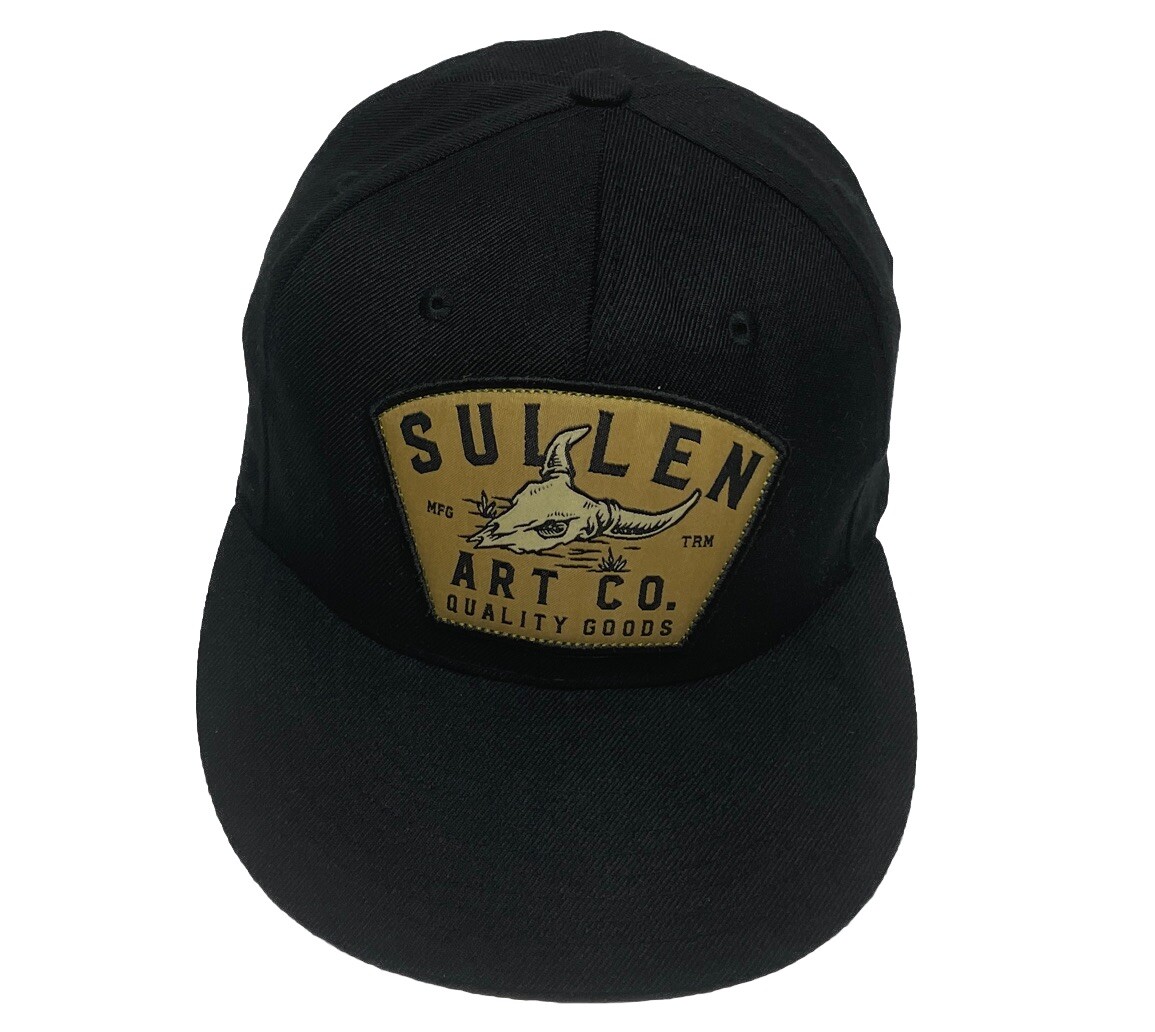 Sullen Art Collective Artis Series SnapBack Hat Skull Under Brim