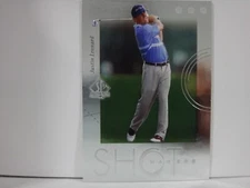 2001 SP Authentic Shotmakers Golf Card #S5 Justin Leonard
