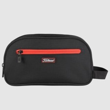 New Titleist Players Dopp Kit Black Red Compact Size 100 Authentic Pouch