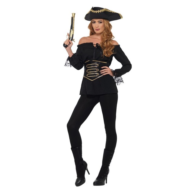 female pirate blouse