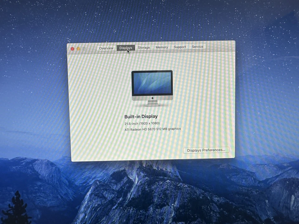 Apple iMac A1311 21.5 inch Desktop Mid 2010 - Image 4 of 4