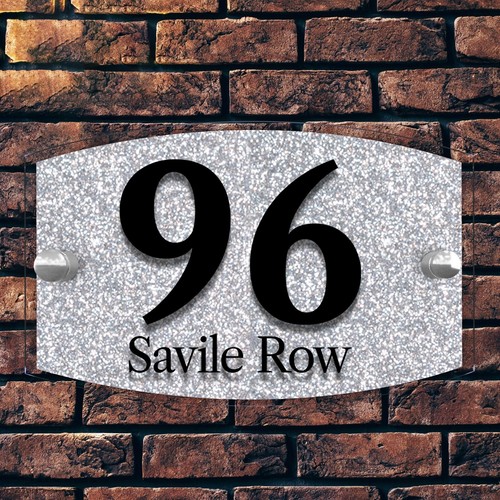 House Number Plaques Personalised Door Numbers Door Signs Custom Number Plate - Picture 42 of 58
