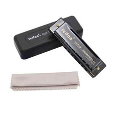 10 Hole Harmonica Diatonic Box Harp Instrument/Box C Blues for Kids