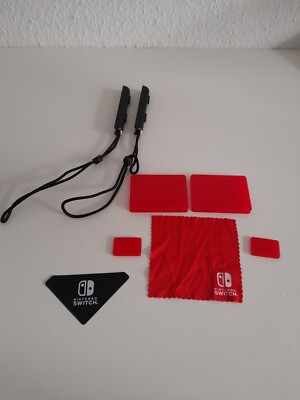 8X Stück Original Nintendo Switch Zubehör Joy Con Strap Zubehör Hüllen   Versand