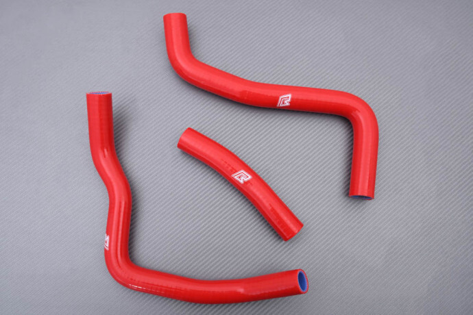 Kit durites de radiateur rouge pour Suzuki GSXR 1000 WVB6 2005 2006 en silicone