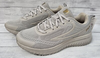 Fila Rgb Fuse Grey Lace Up Trainers Ladies Size PS UK