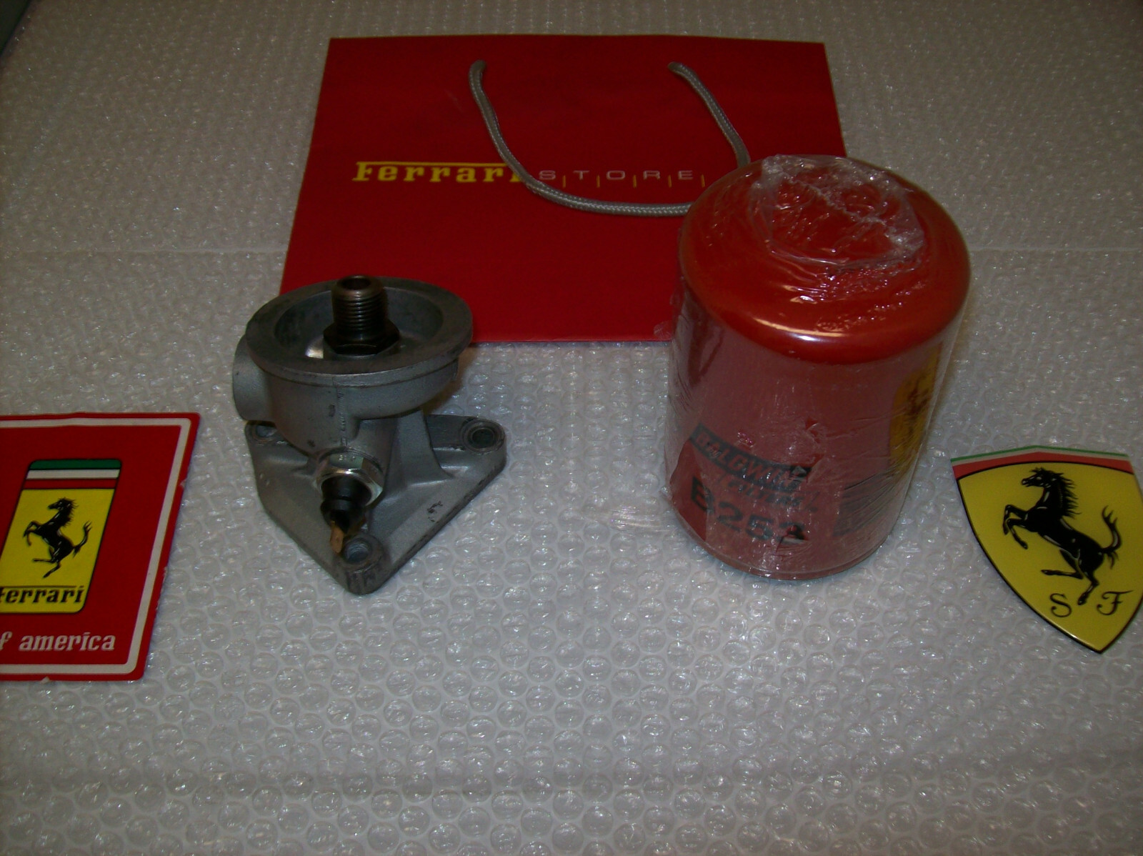 Ferrari 308-Gts Mondale-2V 2.9L Engine Oil Filter Housing Oem Part.