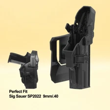 Sig SP2022 Police Duty Holster For Sig Sauer SP2022 9mm.40 s&w Level 3 Holder