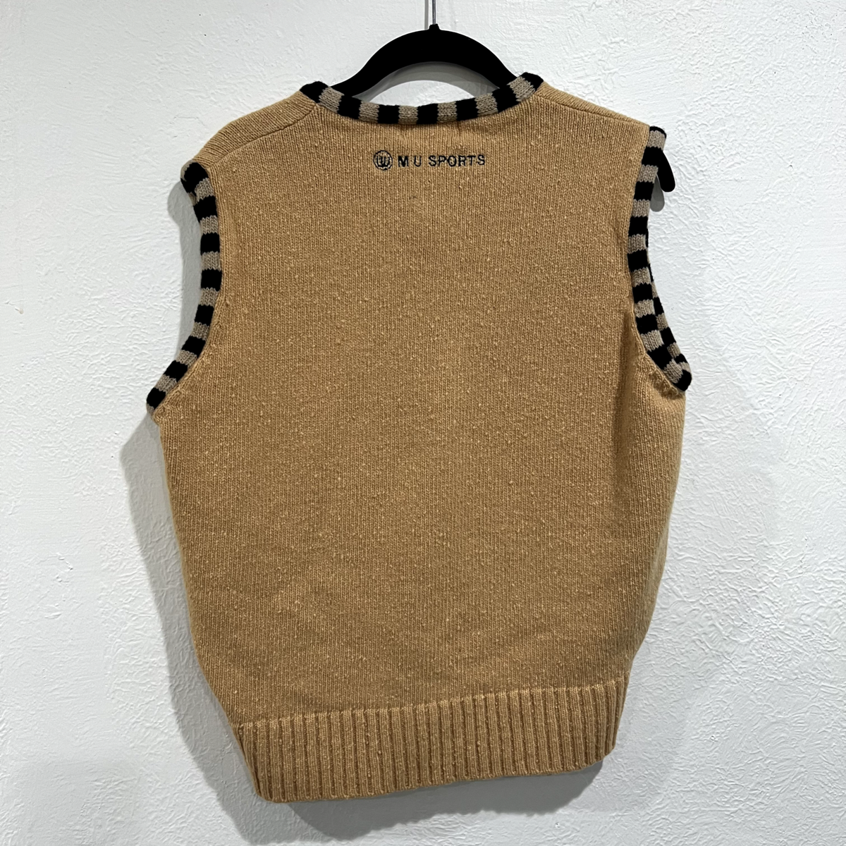 MU Sports Vintage Japanese Golf Sweater Vest, New York