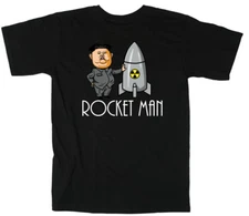 Kim Jong Un Donald Trump Rocket Man Funny Rocketman T-shirt Shirt
