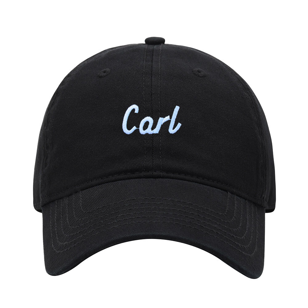 Baseball Cap Men Name Carl Gift Embroidered Washed Cotton Dad Hat Baseball Caps