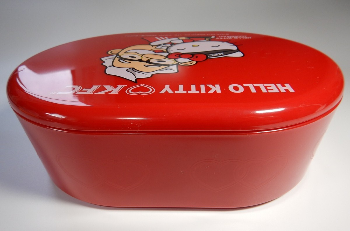 Hello Kitty x KFC collaboration lunch box Japan 40th
