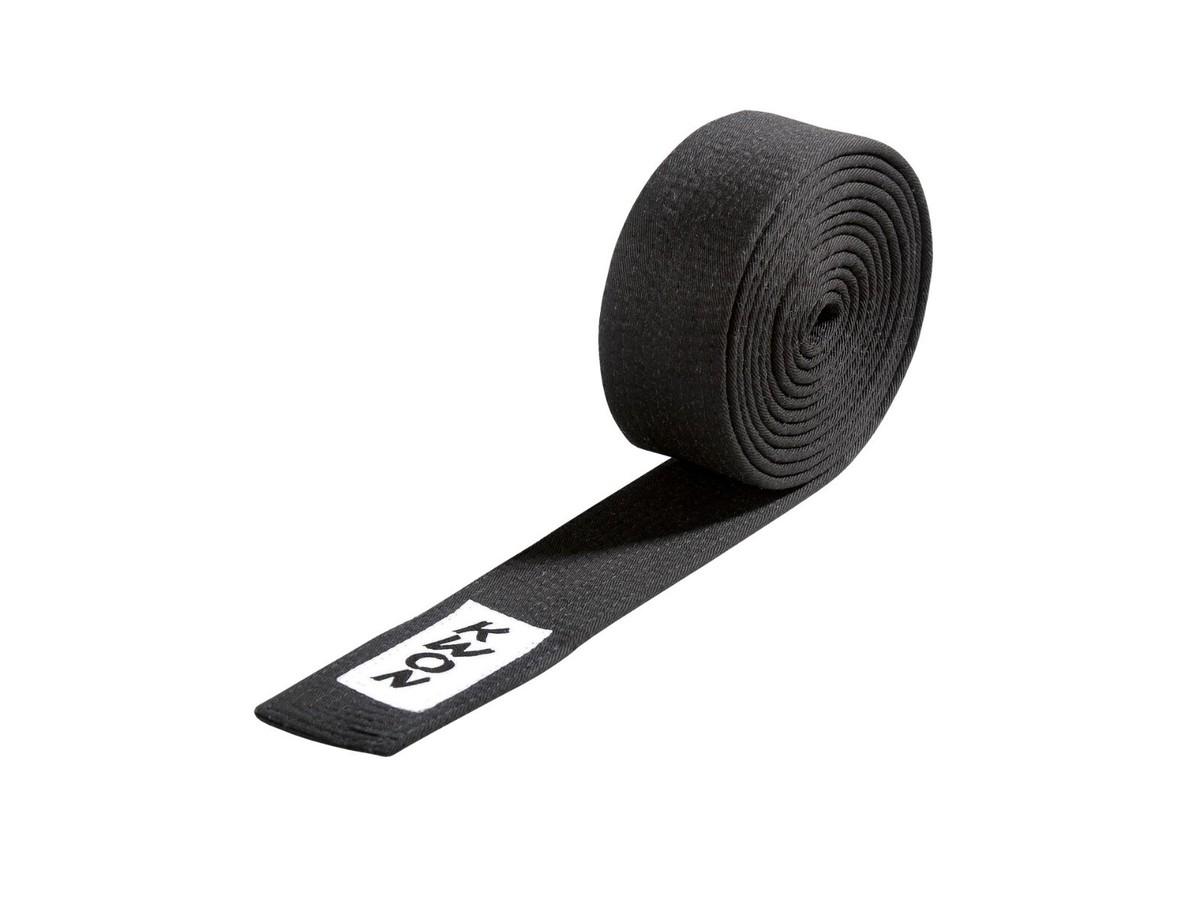 Ceinture Noire Karate Kwon - 5 Cm - Okinawa Shotokan Karate Do / Kobudo Shodan