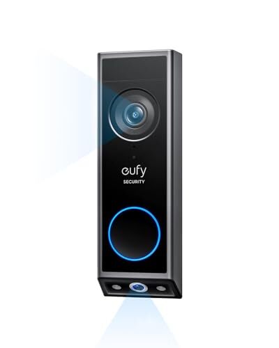 Video Doorbell E340 (Battery Powered), Dual Cameras Doorbell (Battery Powered)-image