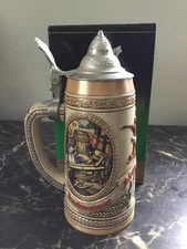 BUDWEISER ANHEUSER-BUSCH 1985”TOMORROW'S TREASURES" Beer Stein, C Series,
