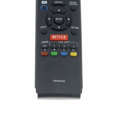 GB005WJSA Replaced TV Remote for Sharp Aquos TV GB004WJSA GA890WJSA GB118WJSA