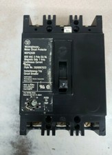 Westinghouse MCP0358R Circuit Breaker 7 AMP 3 POLE 600 VAC Damaged Label