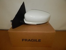 New Oem 2013-2016 Dodge Dart Driver Lh Left Side Mirror Heated Blind Spot White