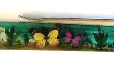 Garten der Schmetterlinge Floaty Pen Moving Butterfly German Garden Vintage