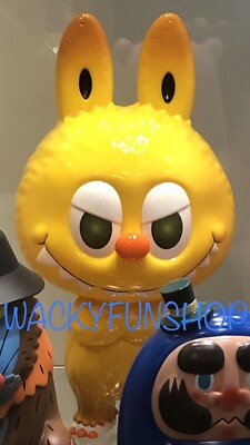 How2work Kasing Lung COWAWA Yellow Sofubi Figure Labubu How2work Kasing Lung COWAWA Yellow Sofubi Figure Labubu