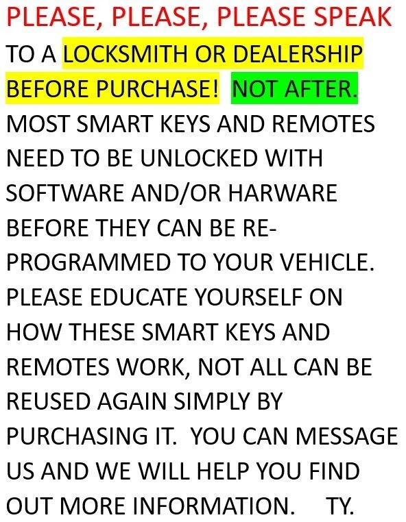 Genuine OEM 5 Btn 2022-24 VW Volkswagen Smart Key Remote  