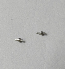 2 HAMPDEN 12 SIZE BALANCE STAFFS 6730 SR 4.80MM PIVOT: 10 NOS --BB-1901