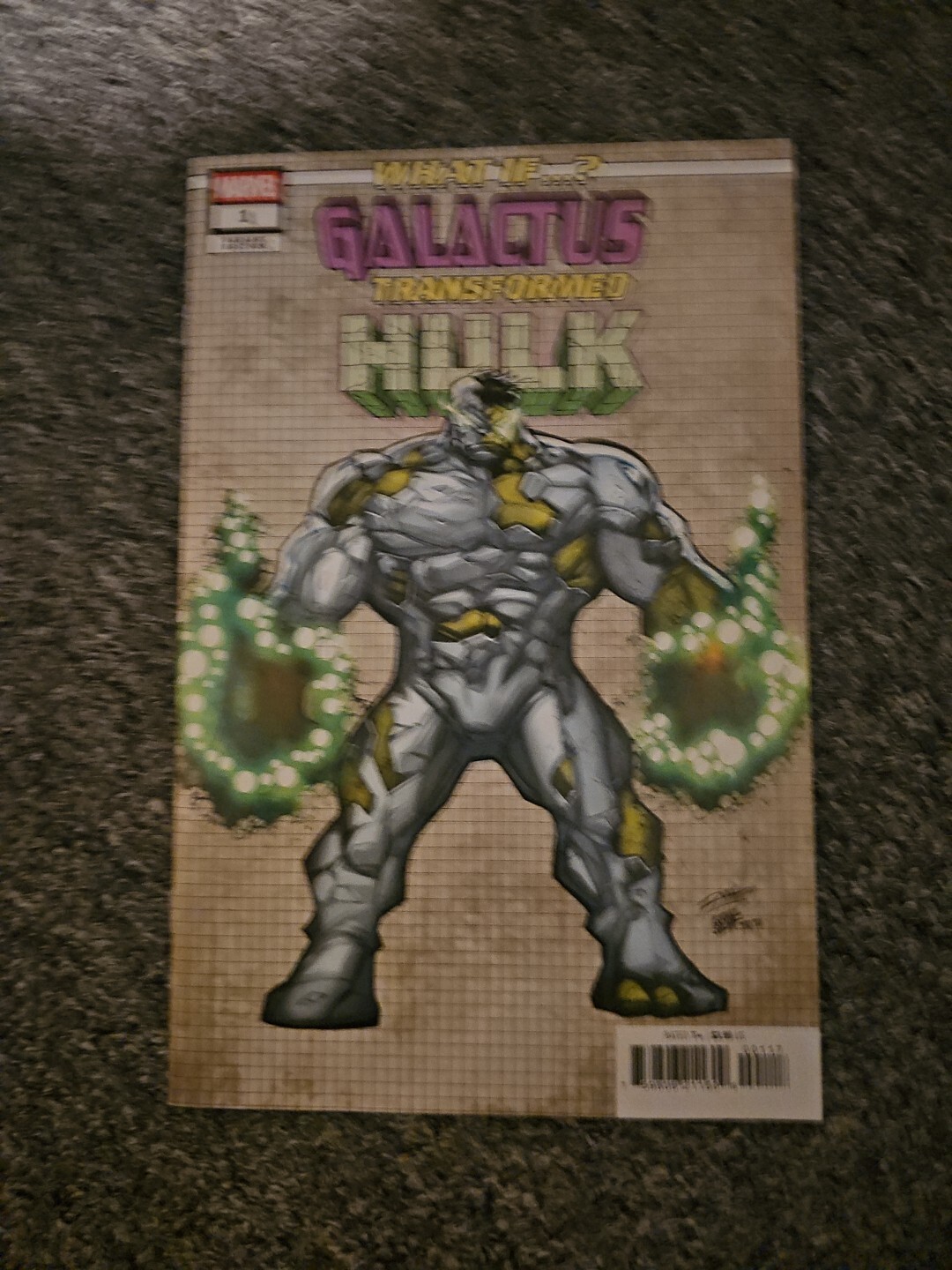 Galactus Transforms Hulk 1:10 Design Variant NM Incentive 2025
