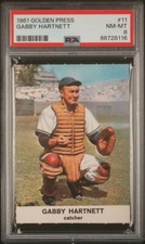 1961 Golden Press #11 Gabby Hartnett PSA 8🔥