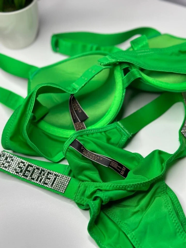 Sujetador + bragas, conjunto de brillo, colores y tallas para elegir, escríbeme Foto 2 de 4