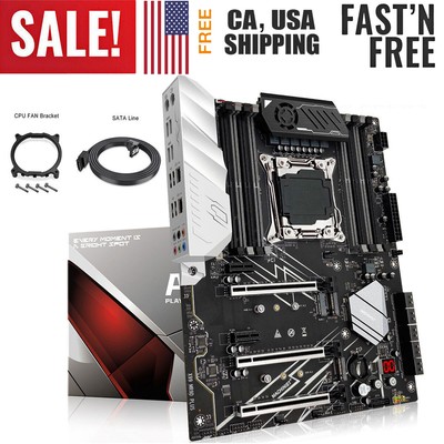 LGA 2011-3 X99 Motherboard 8*DDR4 RAM SATA 3.0 M.2 Slot for Intel Xeon E5 V3 V4