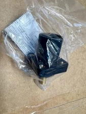 Hubbell Single Pole Male Receptacle Stud Terminal, Black, HBLMRSCBK