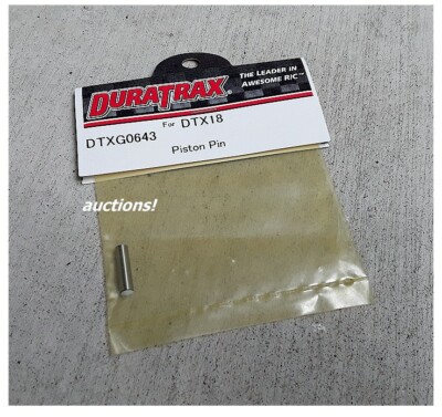 Duratrax DTXG0643 Piston Pin DTX18 .18 Engine Nitro Evader ST SC10GT Firestorm 