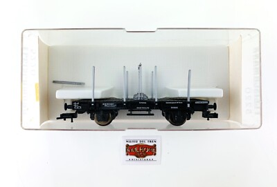 MD55. Fleischmann H0 5220 - Platform Wagon With Car Rotary