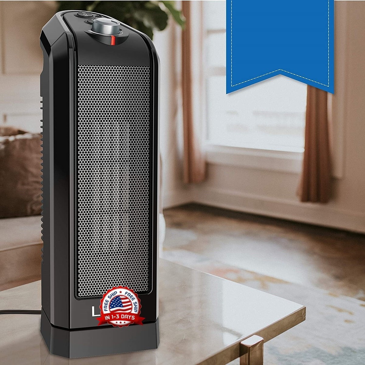 Calentador Eléctrico De Habitación Superfino, Nuevo Diseño, 500W, 1000W, 1500W