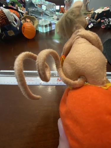 2014 Annalee Halloween Doll Harvest Pumpkin Mouse - Picture 4 of 5